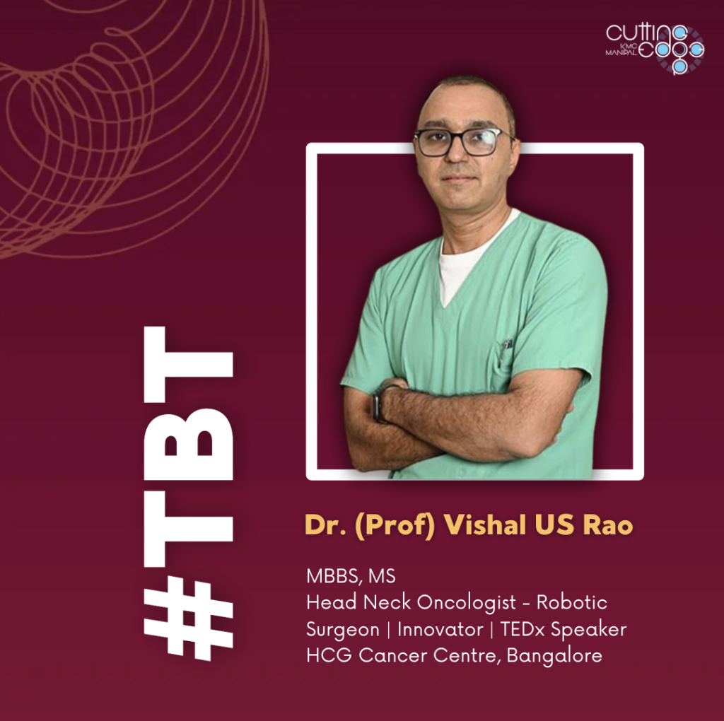 Throwback Thursday- Dr. Vishal US Rao